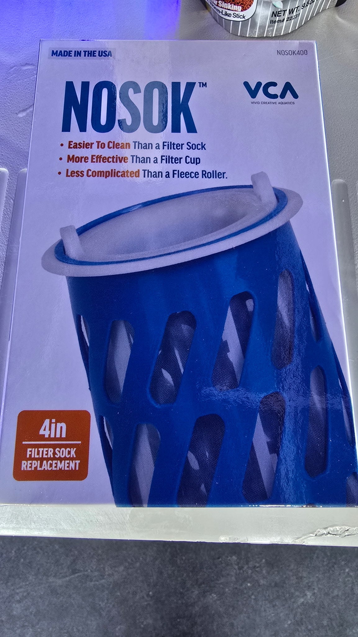 4’’ NOSOK Filter Sock No-Sock Replacement Silencer Cup