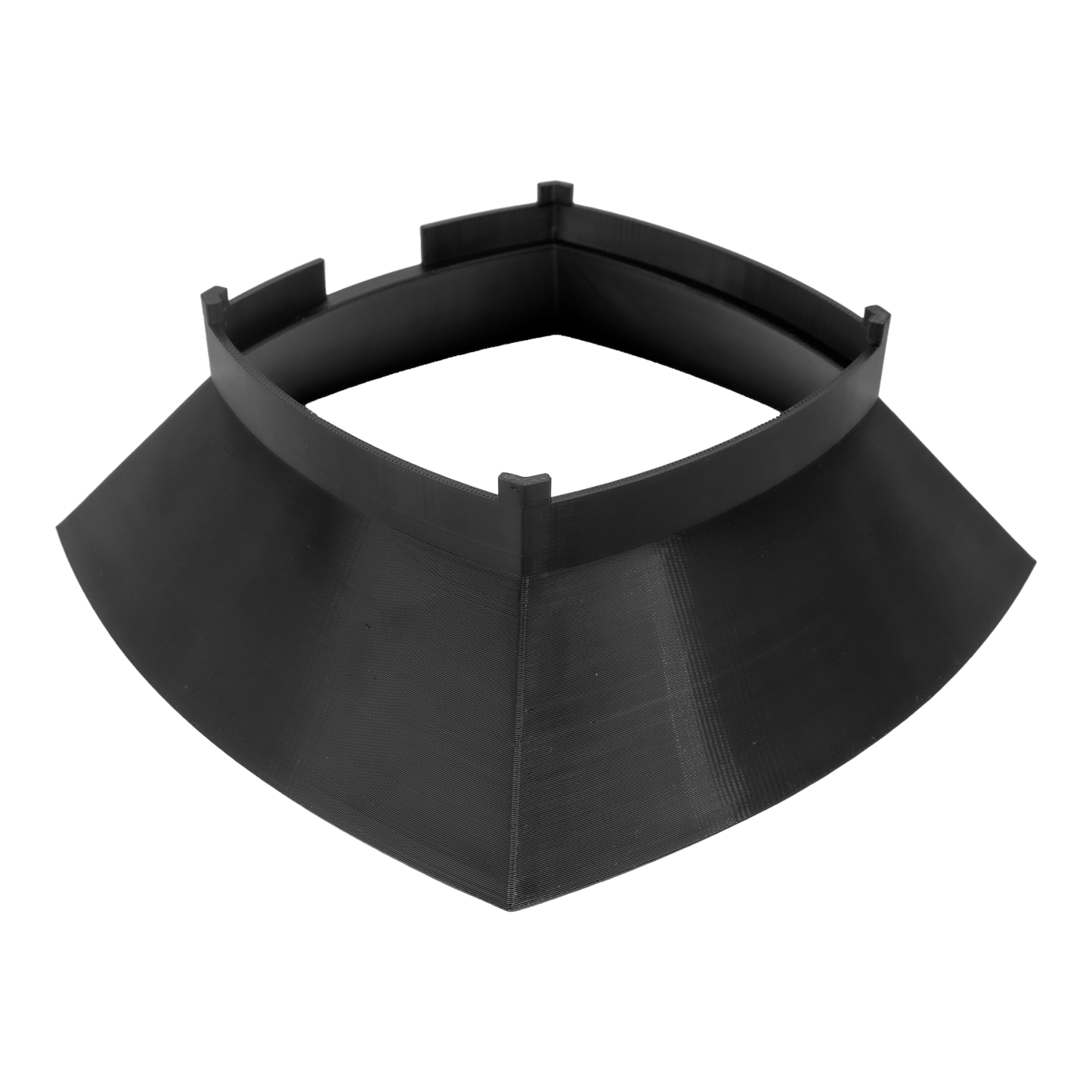 AquaIllumination Prime 16 HD LED Reef Light Shade - 4 Sided / Black - light shade