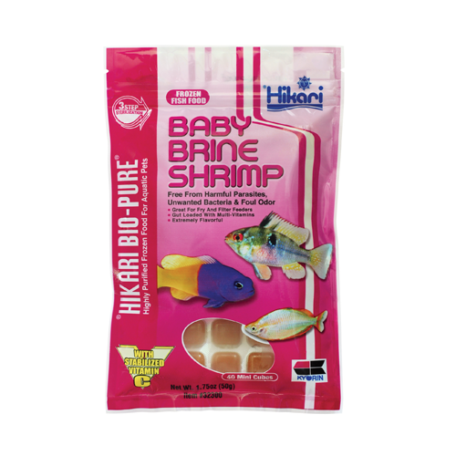 Baby Brine Shrimp Cubes - Hikari - Frozen Food