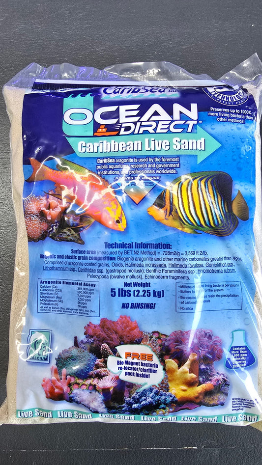 CaribSea Ocean Direct Live Sand 5 lbs