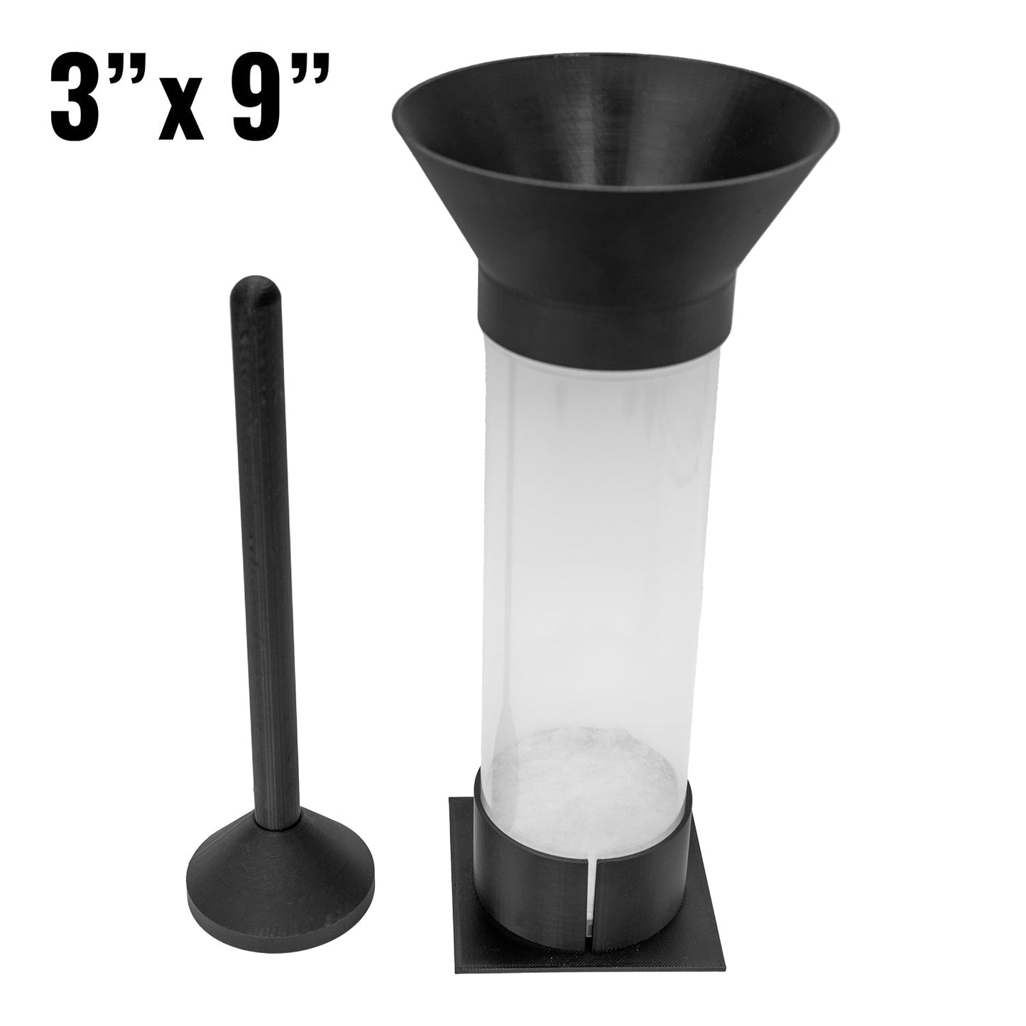 Di Resin Packing Set - 3 Sizes! - Large - 3’’x9’’ / Black