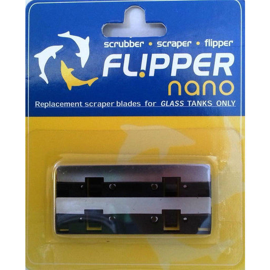 Flipper Nano Stainless Steel Replacment Blades - Flipper - aquarium Maintenace