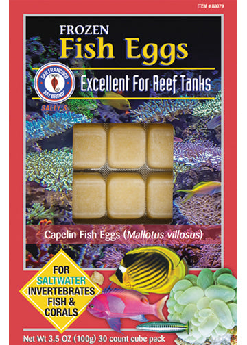 Frozen Single Ingredient Fish Eggs San Francisco bay