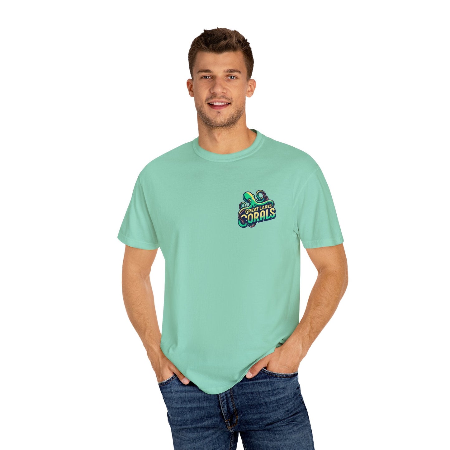 Great Lakes Corals T-Shirt | Eco-Friendly Graphic Tee - T-Shirt