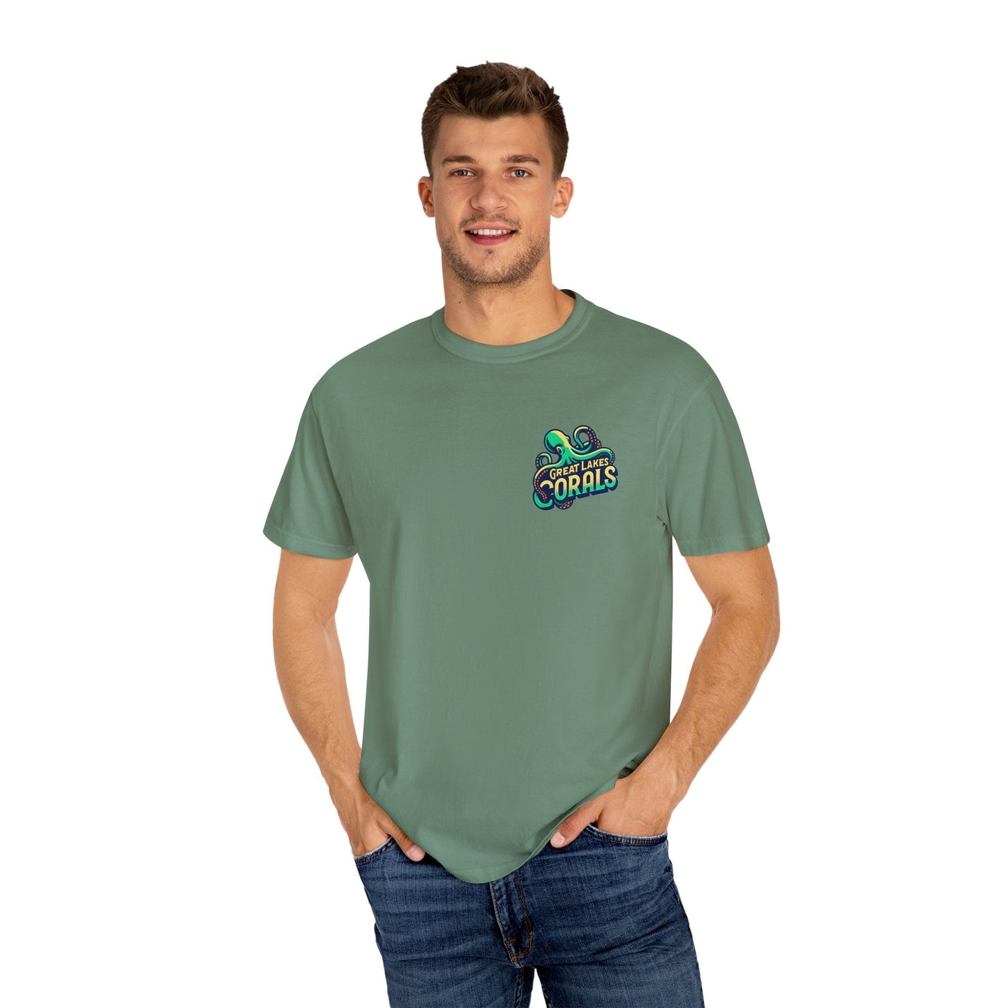 Great Lakes Corals T-Shirt | Eco-Friendly Graphic Tee - T-Shirt
