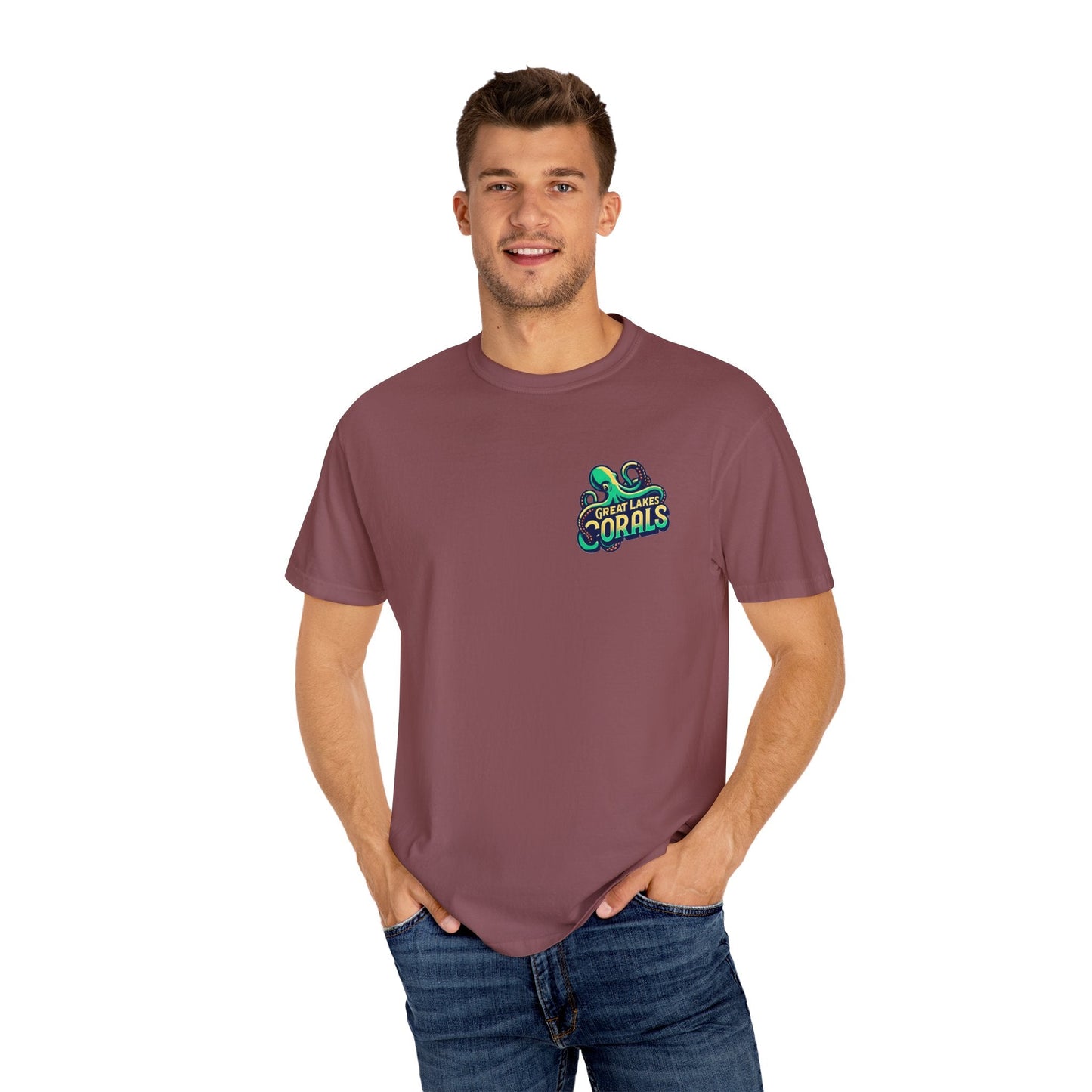 Great Lakes Corals T-Shirt | Eco-Friendly Graphic Tee - T-Shirt