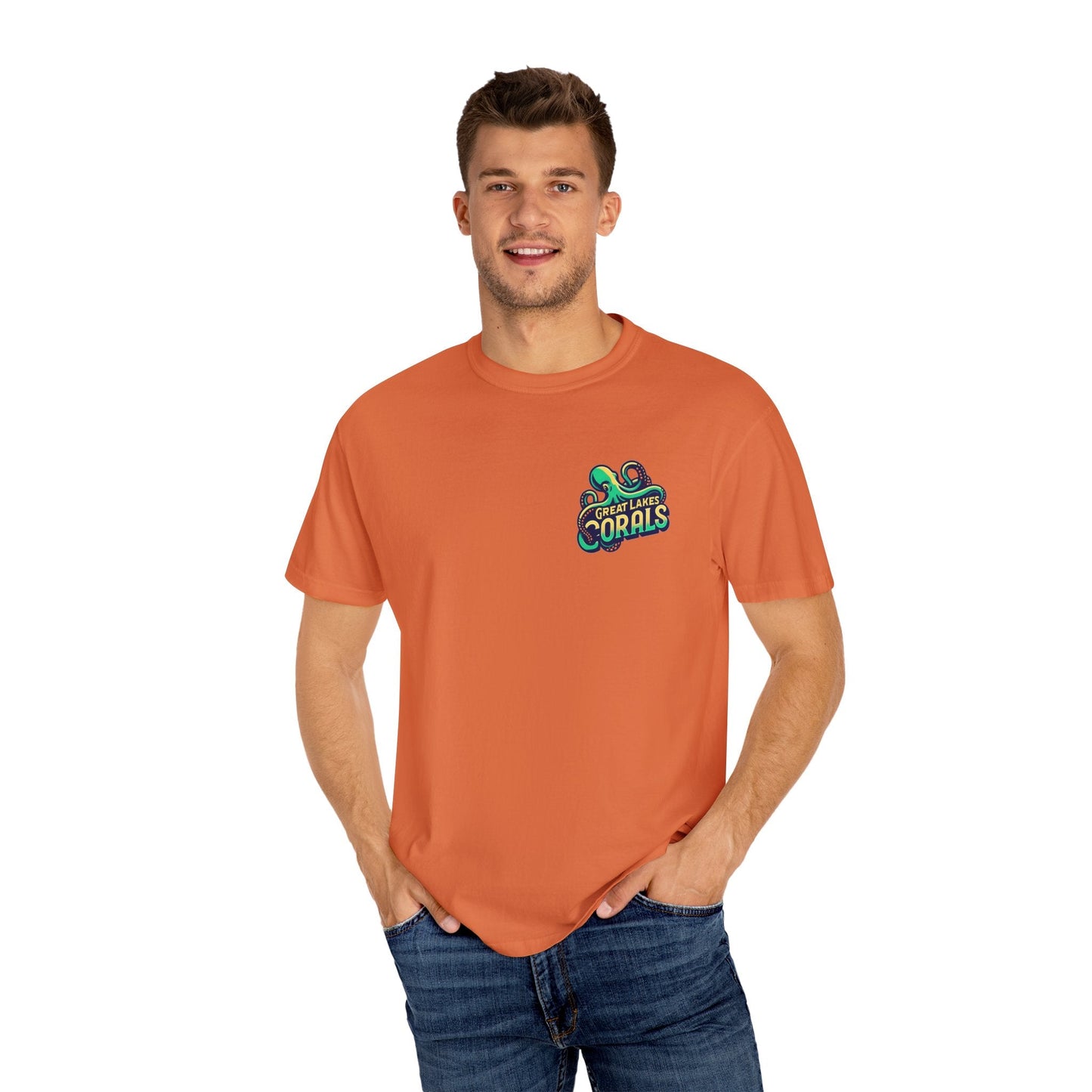 Great Lakes Corals T-Shirt | Eco-Friendly Graphic Tee - T-Shirt