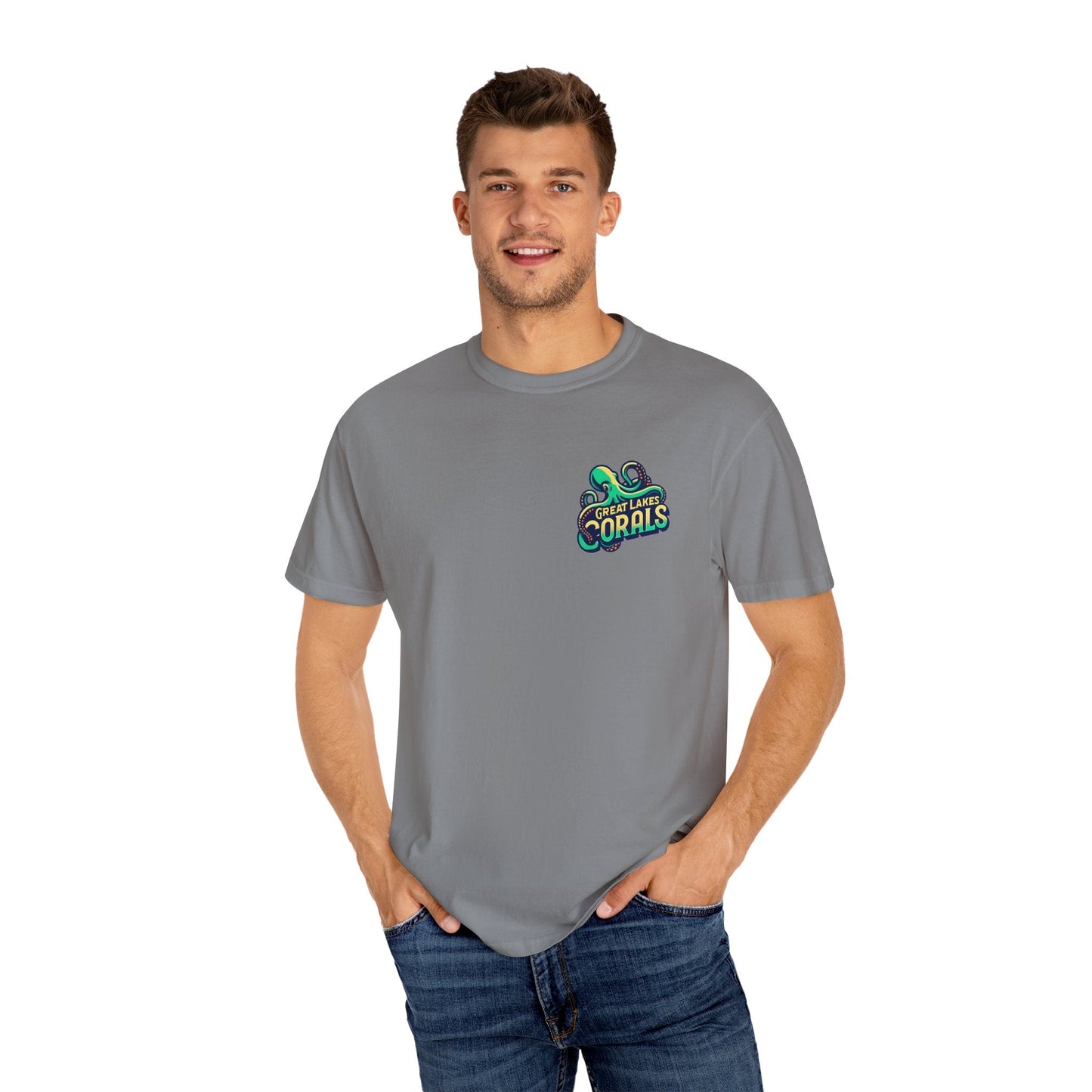 Great Lakes Corals T-Shirt | Eco-Friendly Graphic Tee - T-Shirt
