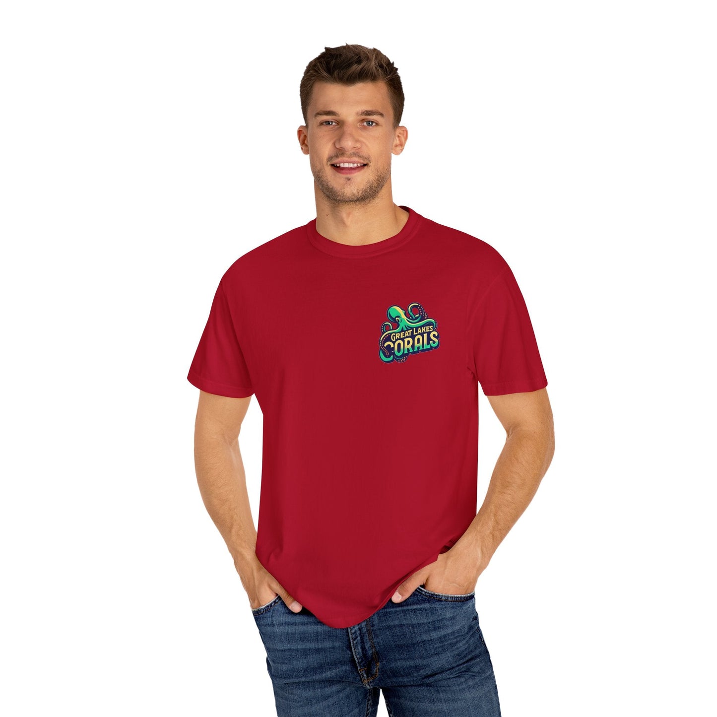 Great Lakes Corals T-Shirt | Eco-Friendly Graphic Tee - T-Shirt