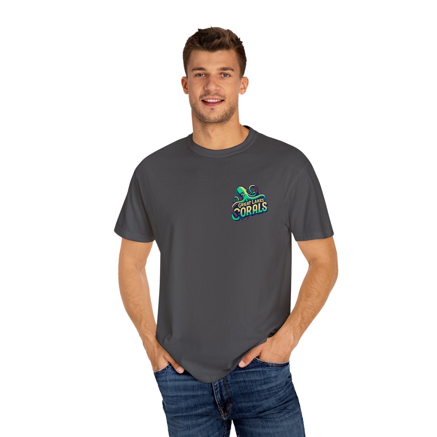 Great Lakes Corals T-Shirt | Eco-Friendly Graphic Tee - T-Shirt