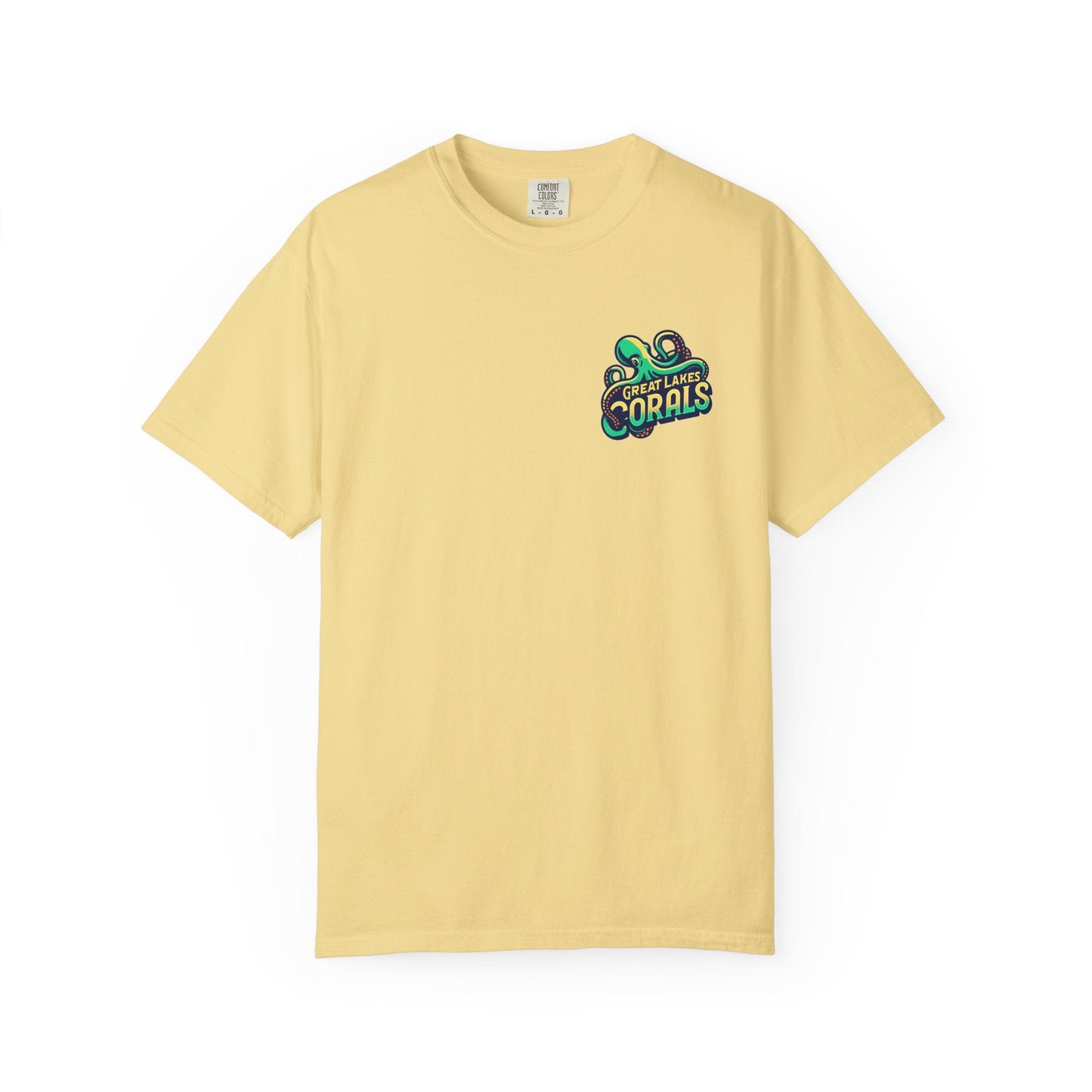 Great Lakes Corals T-Shirt | Eco-Friendly Graphic Tee - Butter / S - T-Shirt