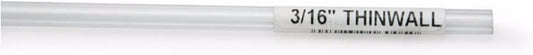 Lee’s Aquarium Thinwall Rigid Tubing (6 Count - 3/16’’ x3’)