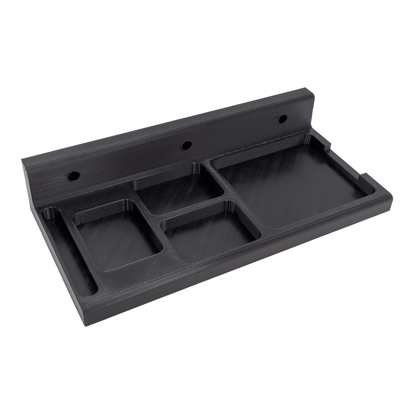 Neptune Apex Trident Mini Shelf - Mounting on Left / Black