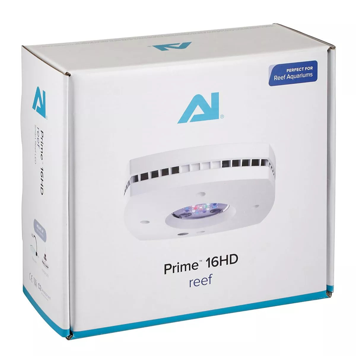Prime 16 HD LED Reef Light - Black Body - Light