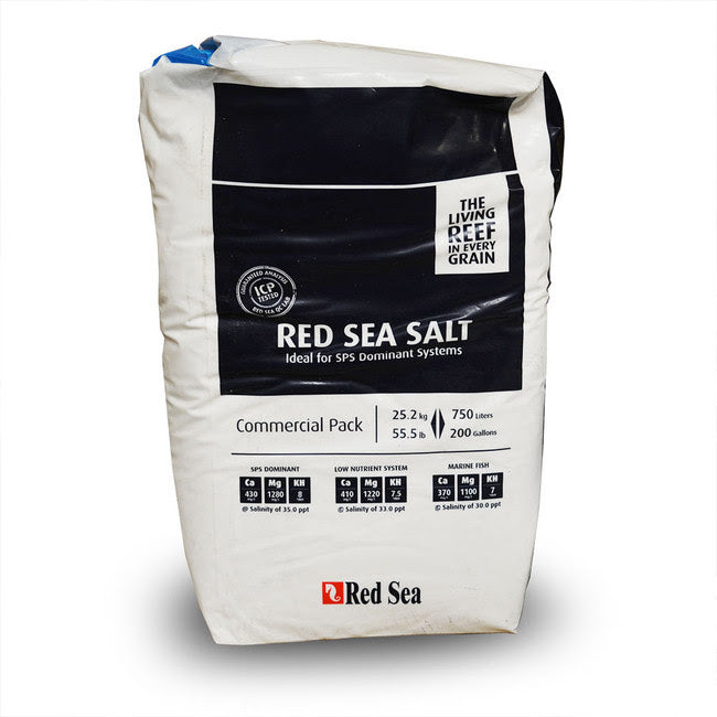 Red Sea Salt Blue Sack (55 lbs Makes 200 Gallons) - Red Sea - salt