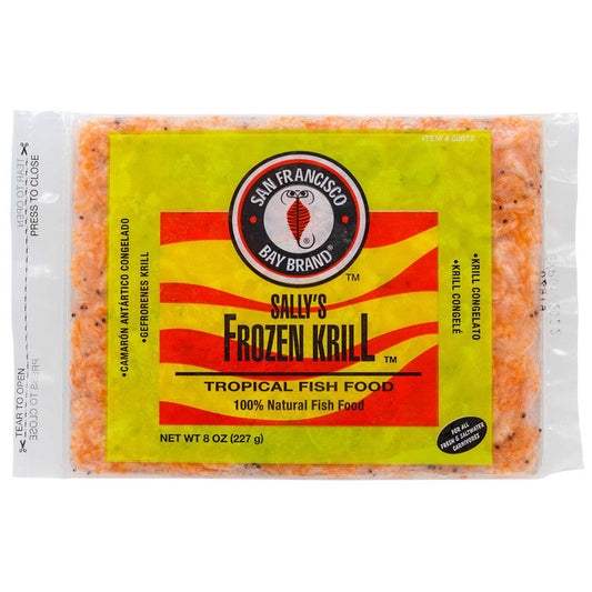 Sally’s Frozen Krill Fish Food Flat Pack - Frozen Food