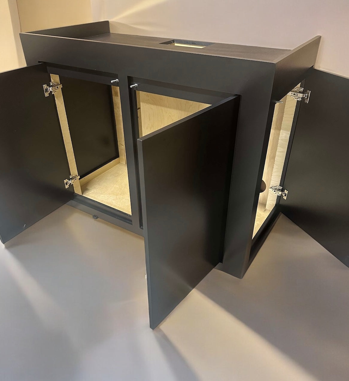 120 Gallon Glass Aquarium with Euro-Bracing and Black Trim Low Iron Glass Front Standard