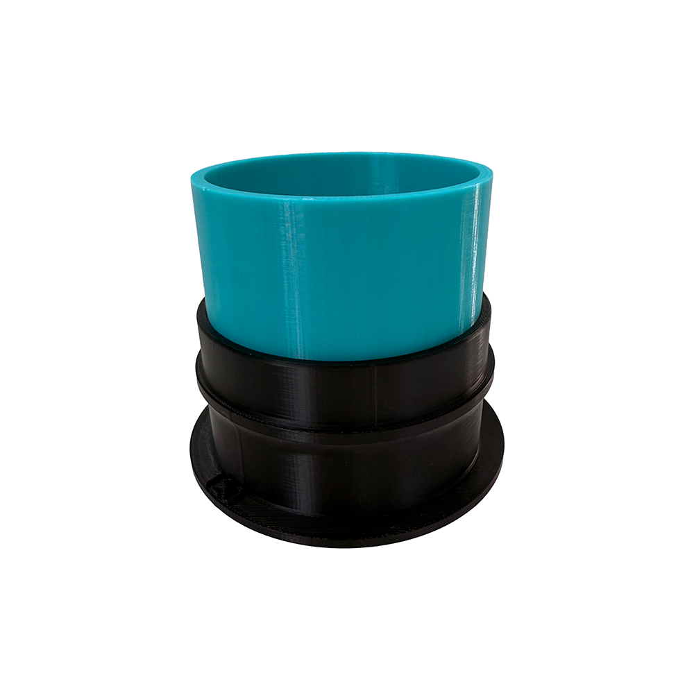 4’’ Sieve set stackable - Caribbean Blue - Drygoods