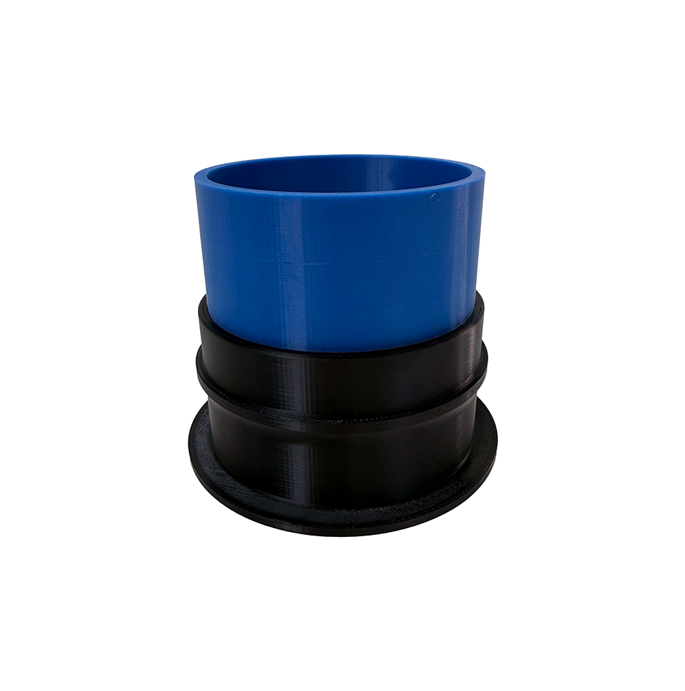 4’’ Sieve set stackable clearance old style - Blue - Drygoods