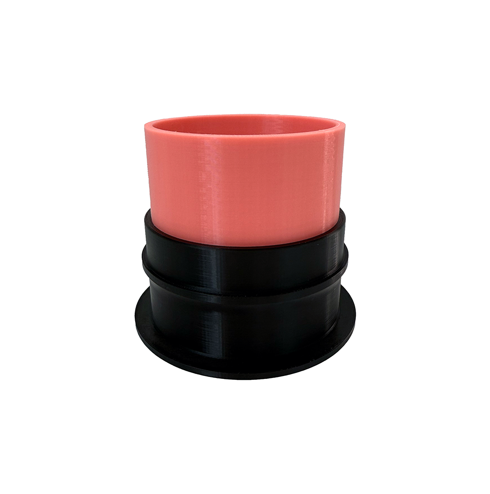 4’’ Sieve set stackable - Peach - Drygoods