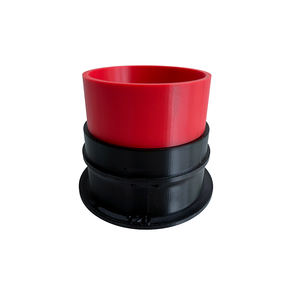 4’’ Sieve set stackable - Red - Drygoods