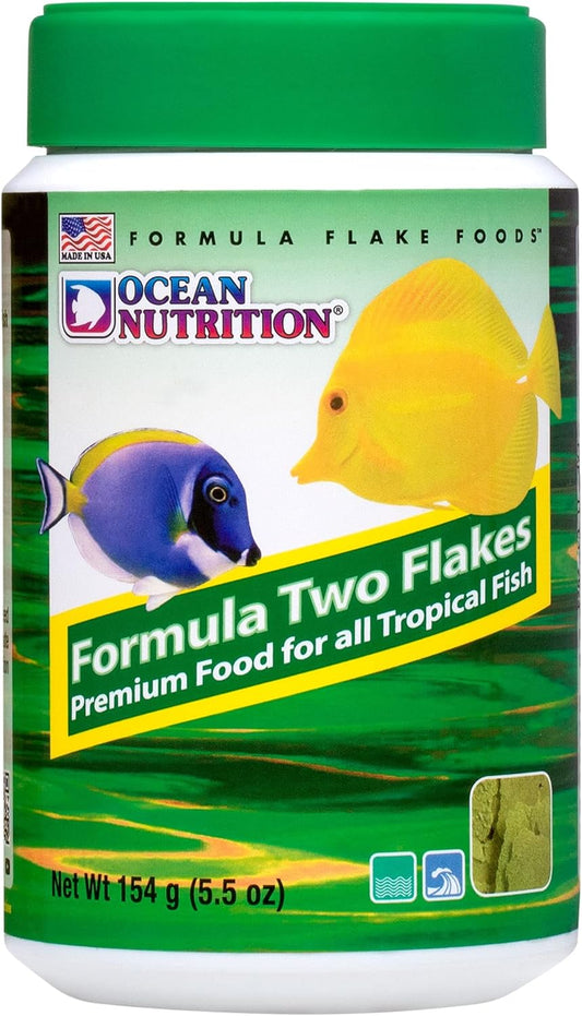 Ocean Nutrition Formula Two Flakes 5.5-Ounces (154 Grams) Jar