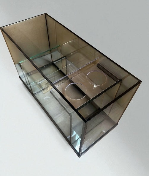 90 Gallon Rimless Glass Aquarium Low Iron Glass Front Standard