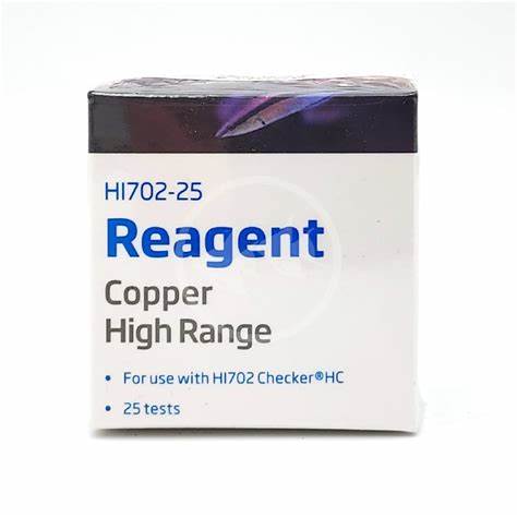 HI702-25 Copper High Range Checker® Reagents (25 Tests) - Hanna Instruments