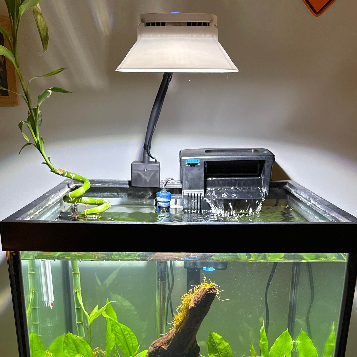 AquaIllumination Prime 16 HD LED Reef Light Shade - 4 Sided / White - light shade