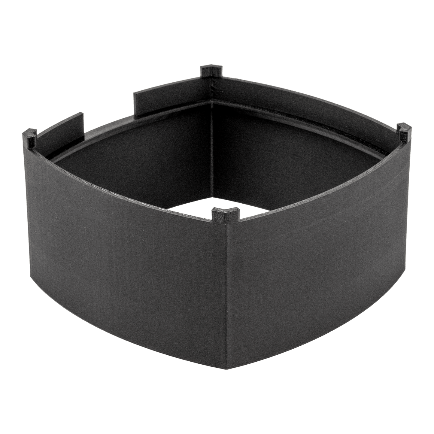 AquaIllumination Prime 16 HD LED Reef Light Shade - Narrow / Black - light shade