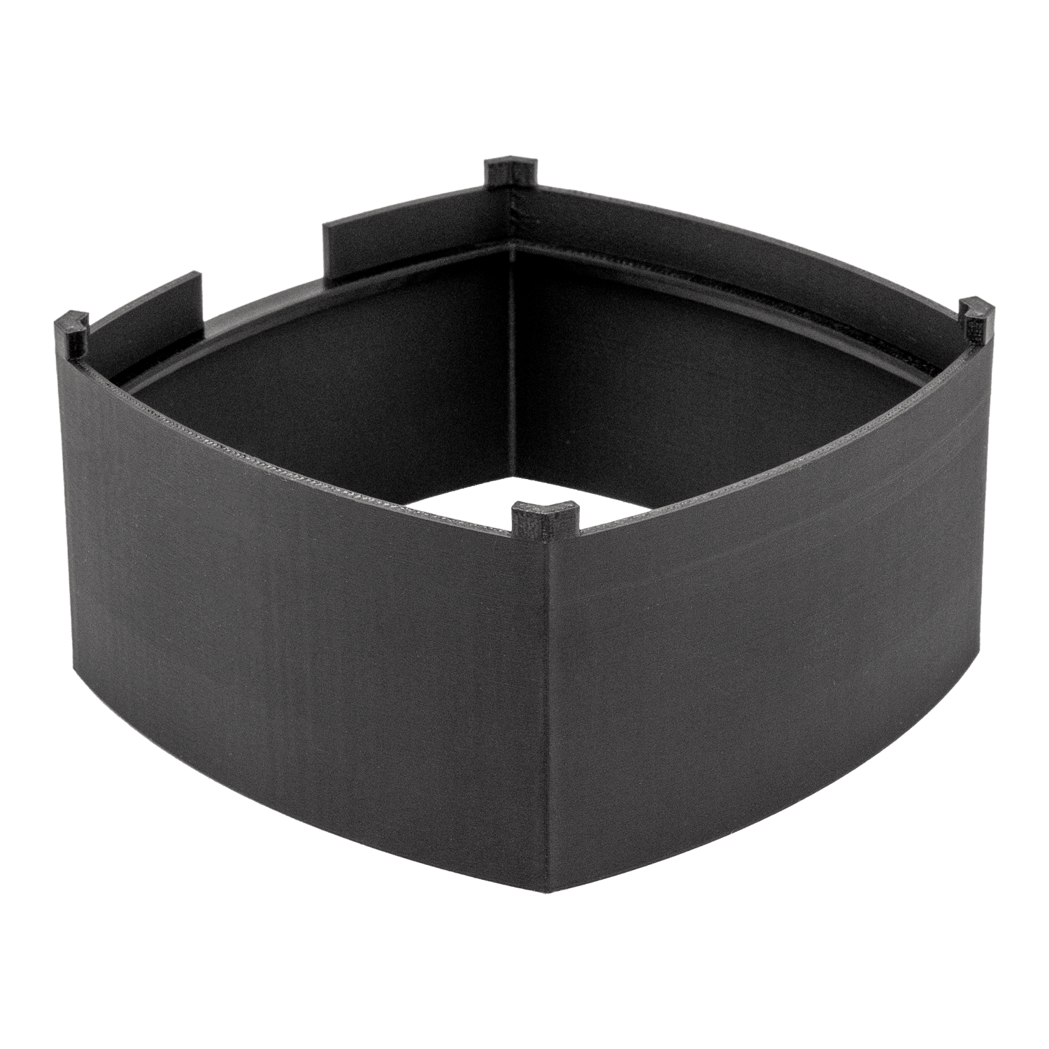 AquaIllumination Prime 16 HD LED Reef Light Shade - Narrow / Black - light shade