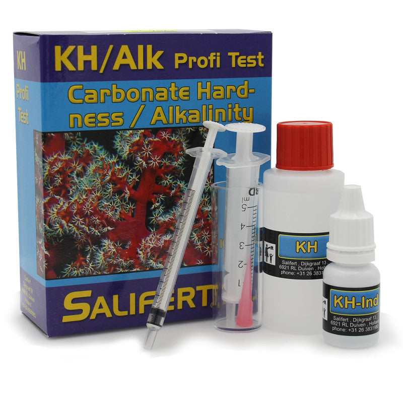 Carbonate Hardness & Alkalinity (KH/ ALK) Test Kit -Salifert - water testing