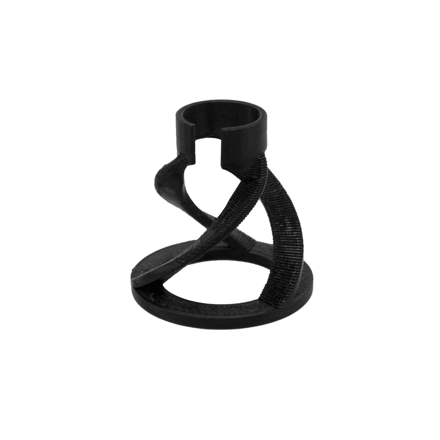 Coral Frag Plug Sand Stands - Set of 5 - 0.5’’ / Black - Animals & Pet Supplies