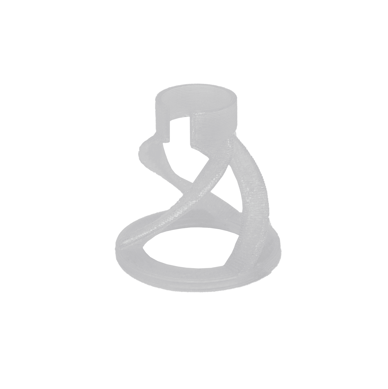 Coral Frag Plug Sand Stands - Set of 5 - 0.5’’ / Clear - Animals & Pet Supplies