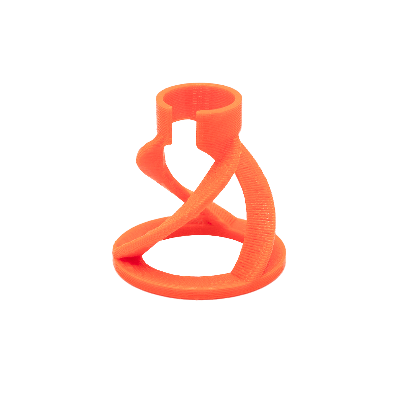 Coral Frag Plug Sand Stands - Set of 5 - 0.5’’ / Orange - Animals & Pet Supplies