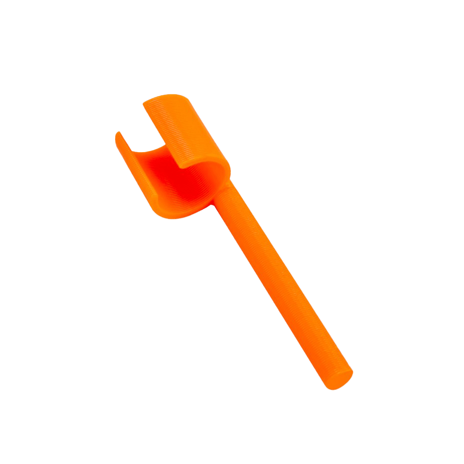 Coral Plug Rock Holders - Set of 10 - Standard / Orange