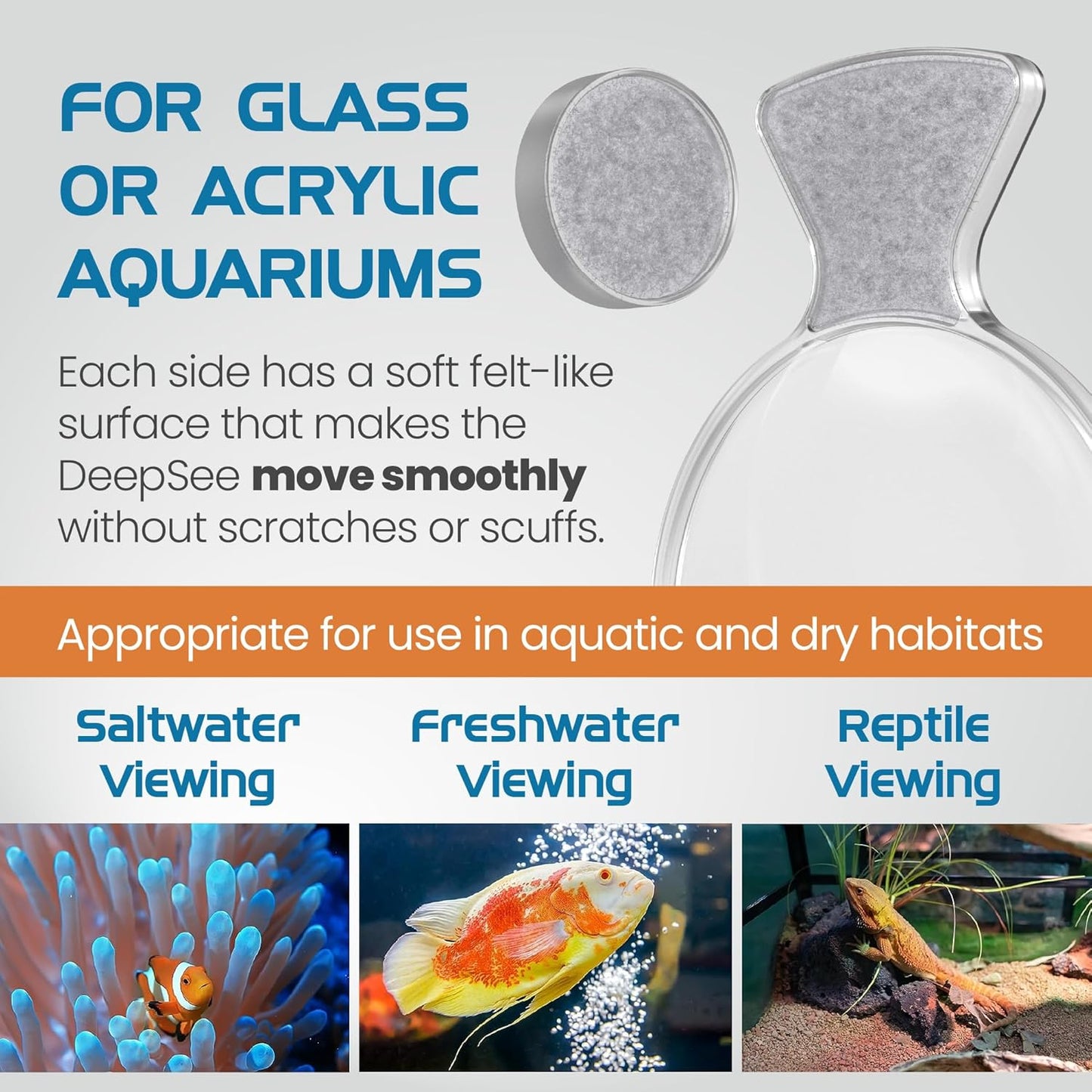 DeepSee Viewer Clear 4’’ - Aquarium Viewer