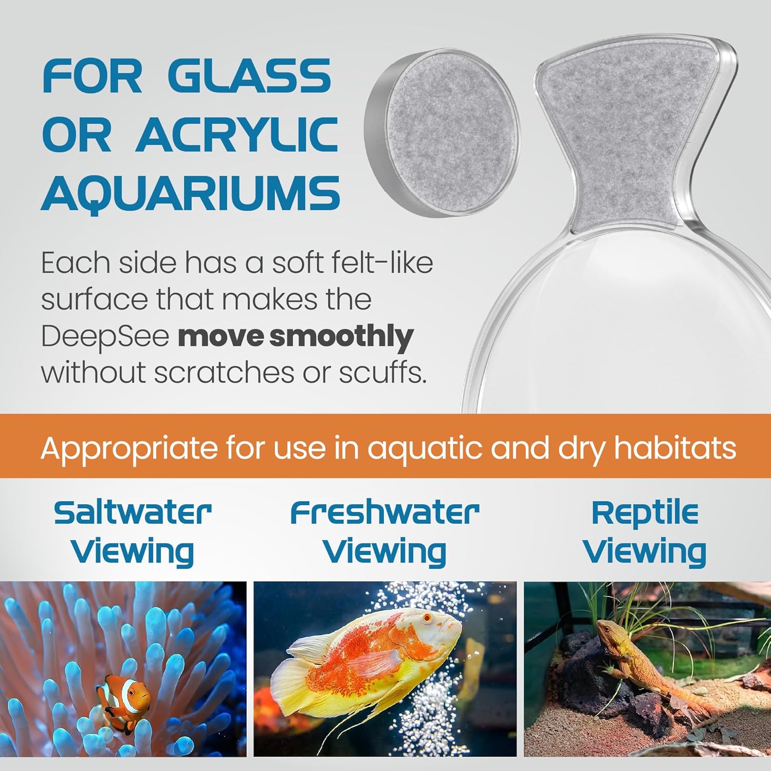 DeepSee Viewer Clear 4’’ - Aquarium Viewer