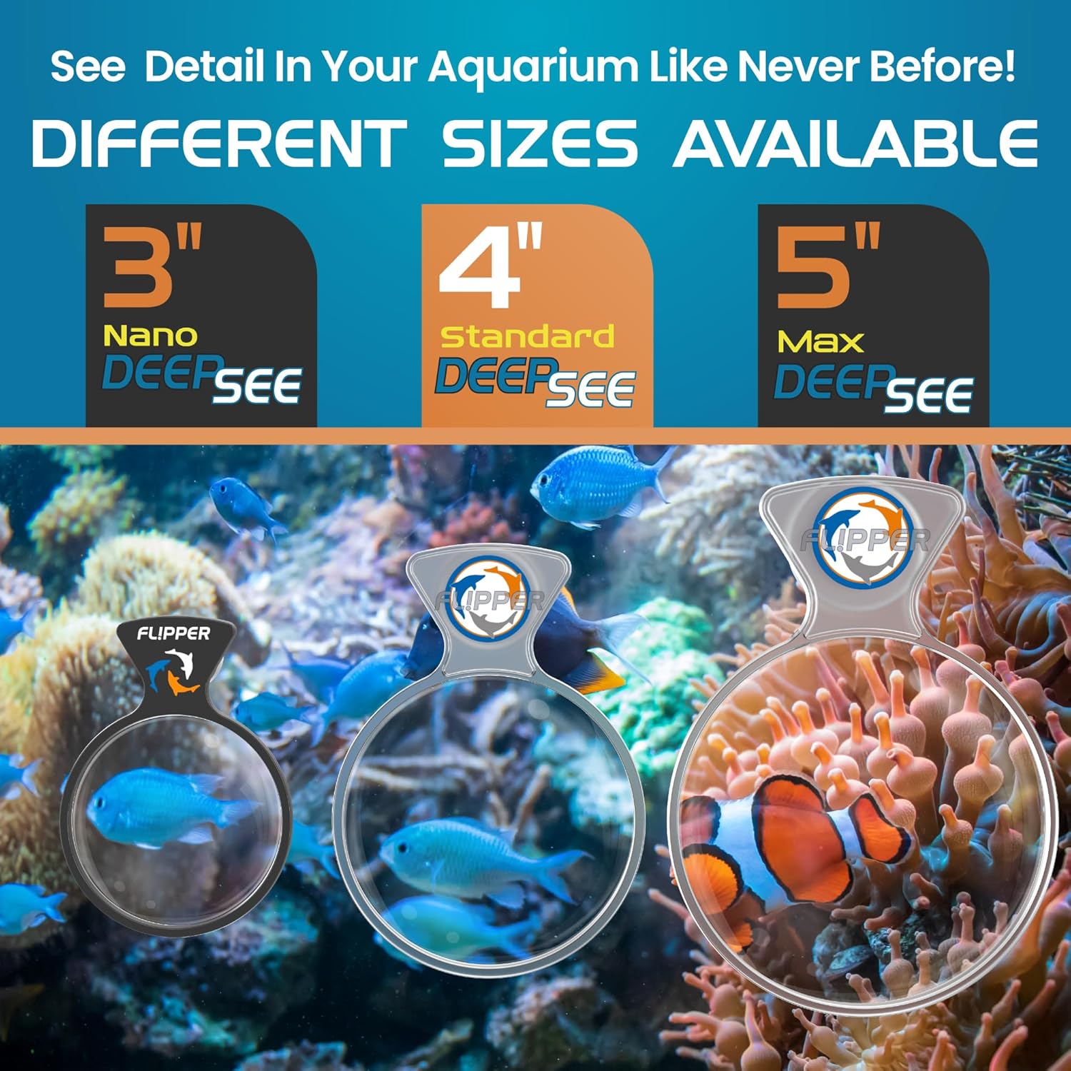 DeepSee Viewer Clear 4’’ - Aquarium Viewer