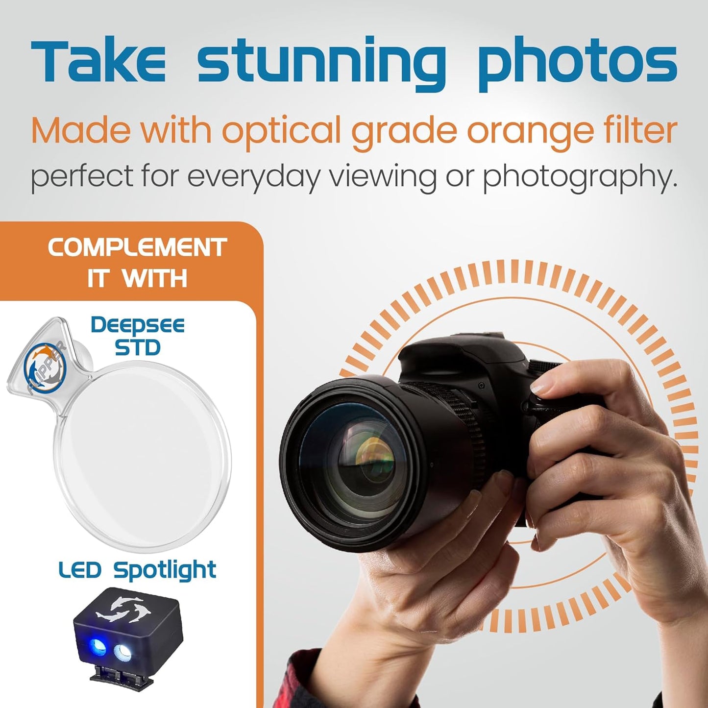 DeepSee Viewer Clear 4’’ - Orange Filter