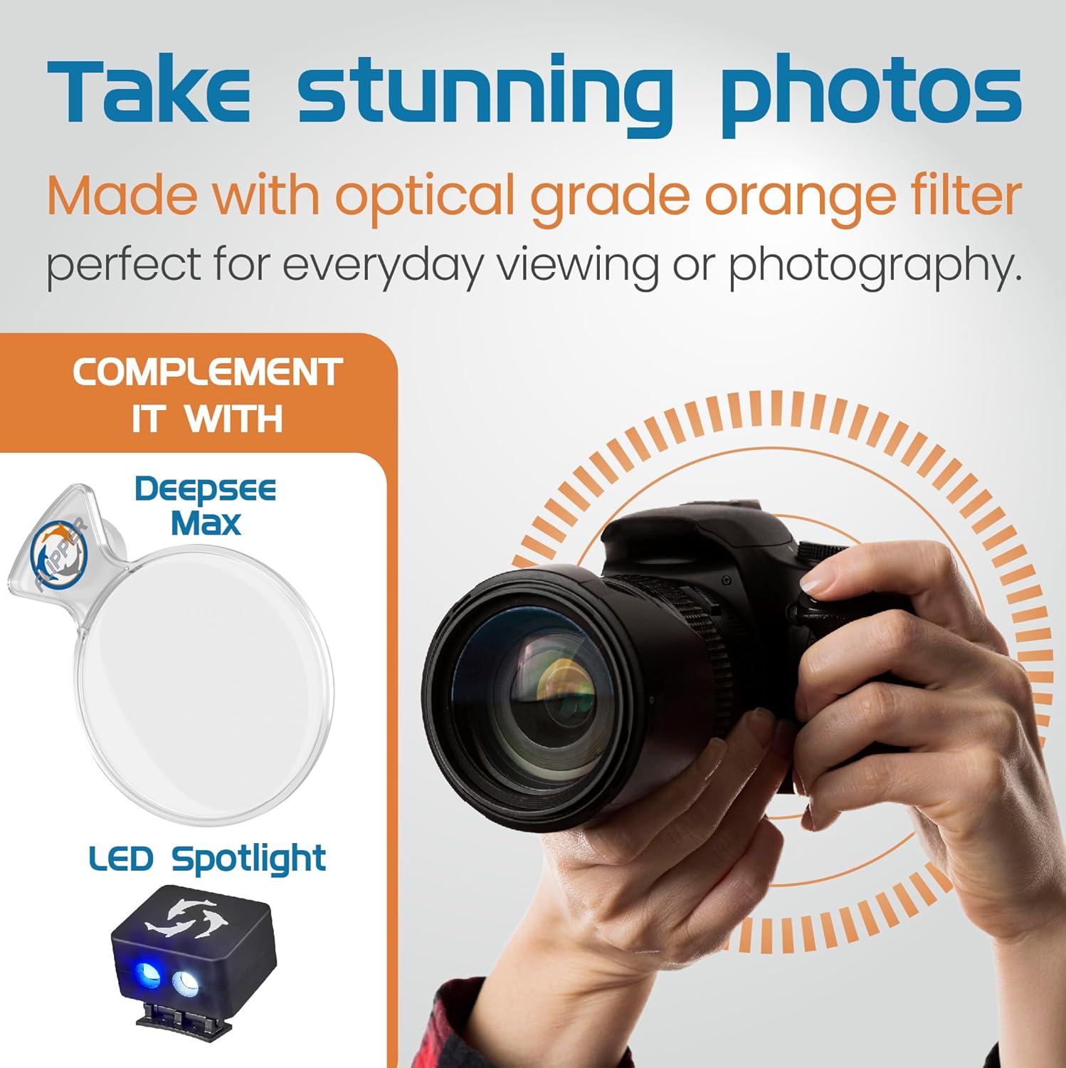 DeepSee Viewer Clear Max 5’’ - Orange Filter