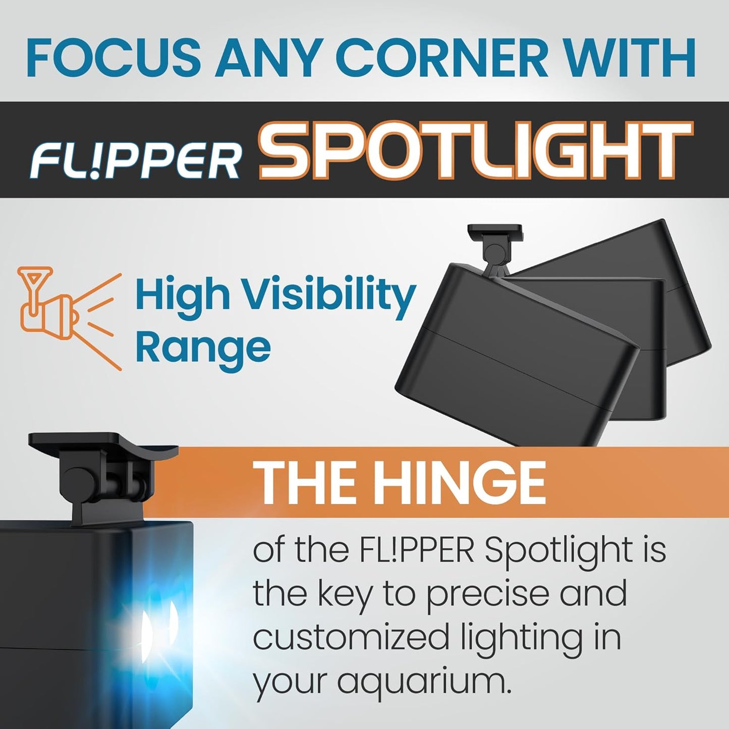DeepSee Viewer LED Spotlight - Aquarium Viewer