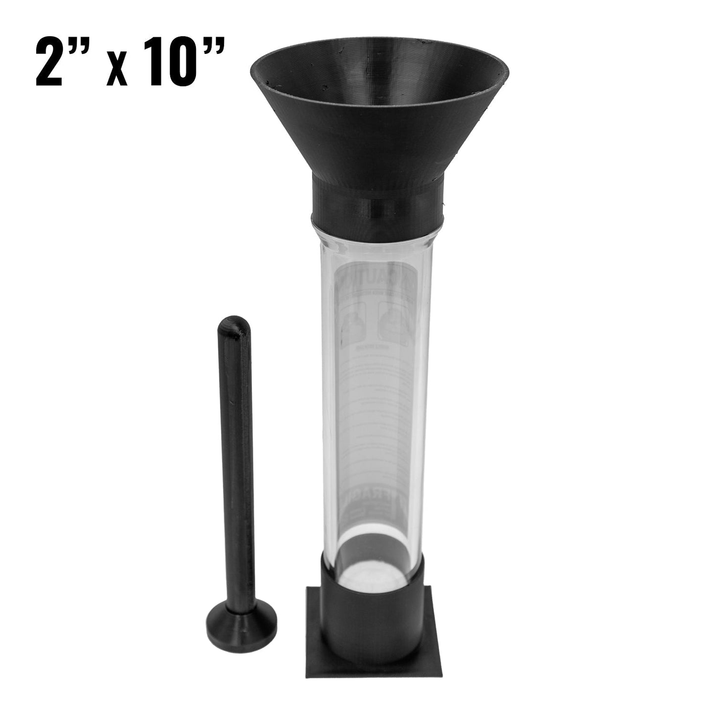 Di Resin Packing Set - 3 Sizes! - Skinny - 2’’x10’’ / Black