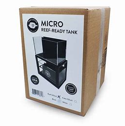 Micro Reef Ready Tank (0.3 Gallon) Standard (BLACK) - PNW Customs