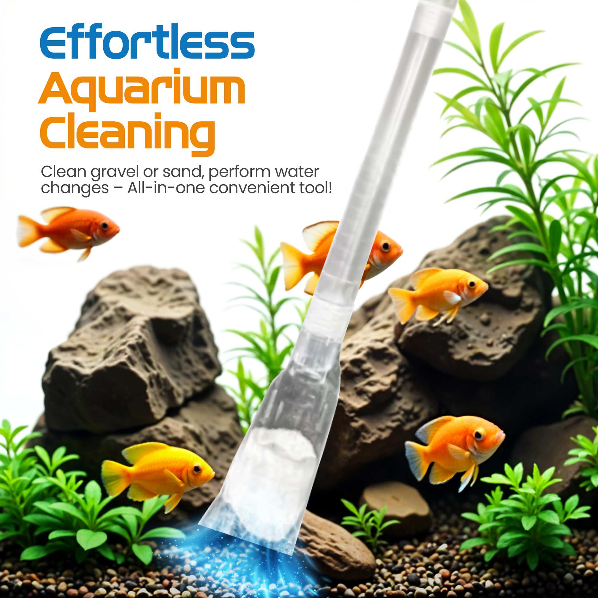 Flipper AquaVac Gravel/Sand Cleaner & Siphon Kit - Flipper Accessories