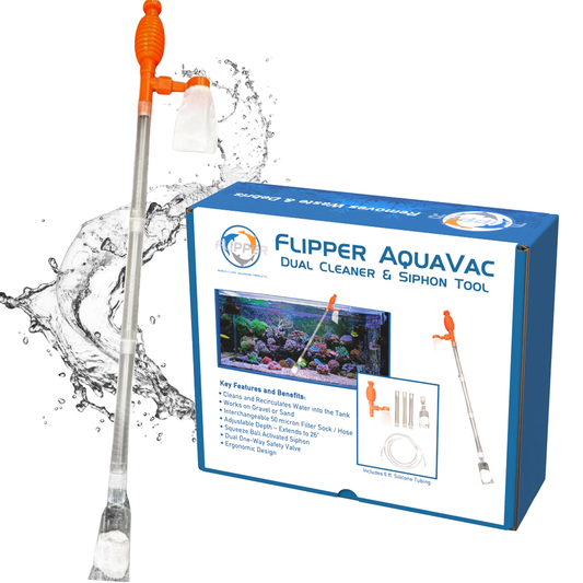 Flipper AquaVac Gravel/Sand Cleaner & Siphon Kit - Flipper Accessories