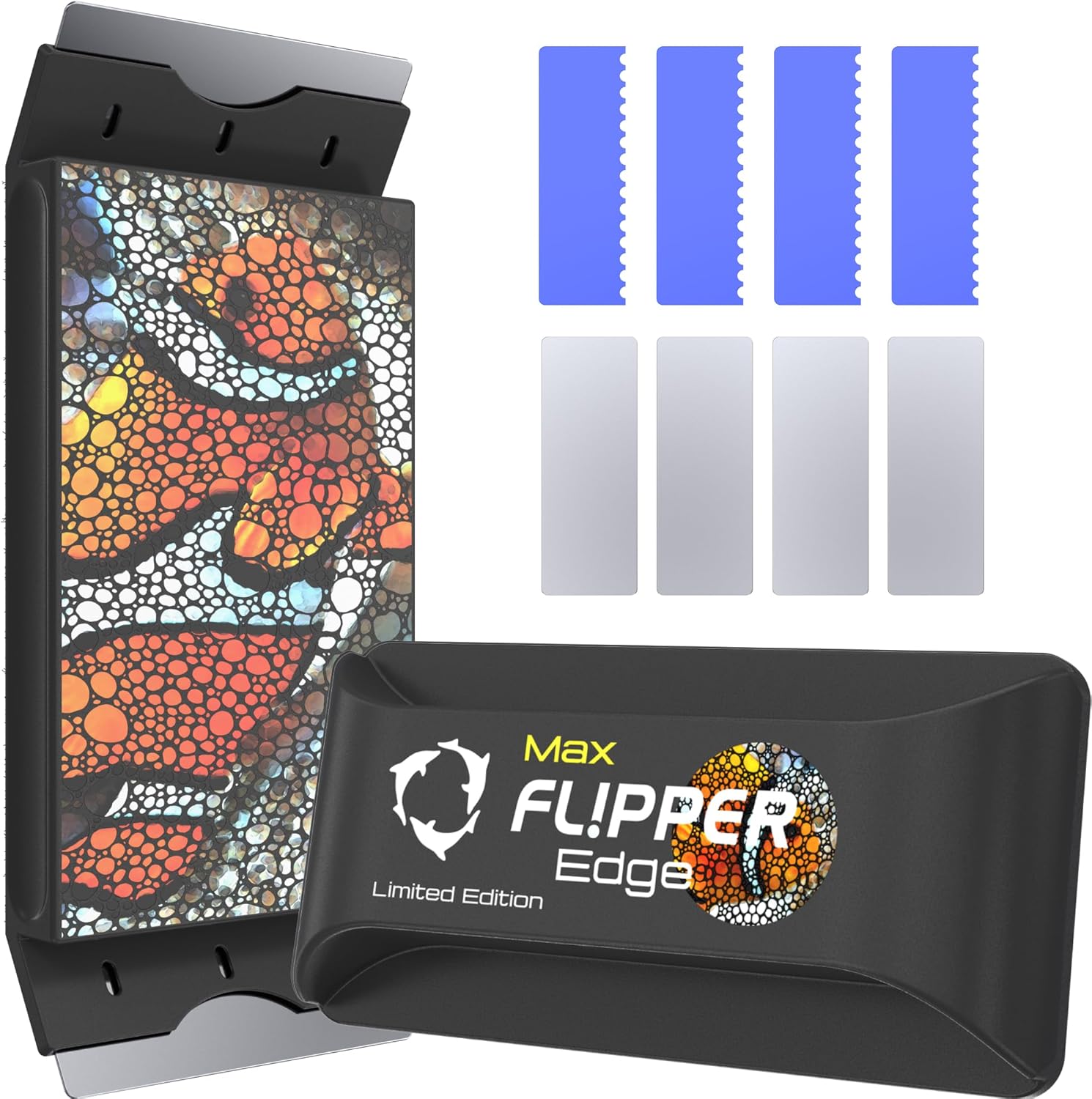 Flipper Edge Limited Edition Clownfish 2 in 1 Floating Magnetic Aquarium Algae Cleaner (MAX) - Aquarium Cleaning