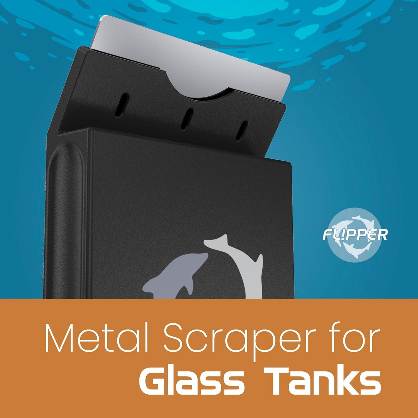 Flipper Edge Standard Stainless Steel Replacement Blades 4 Pack - Replacement Blades