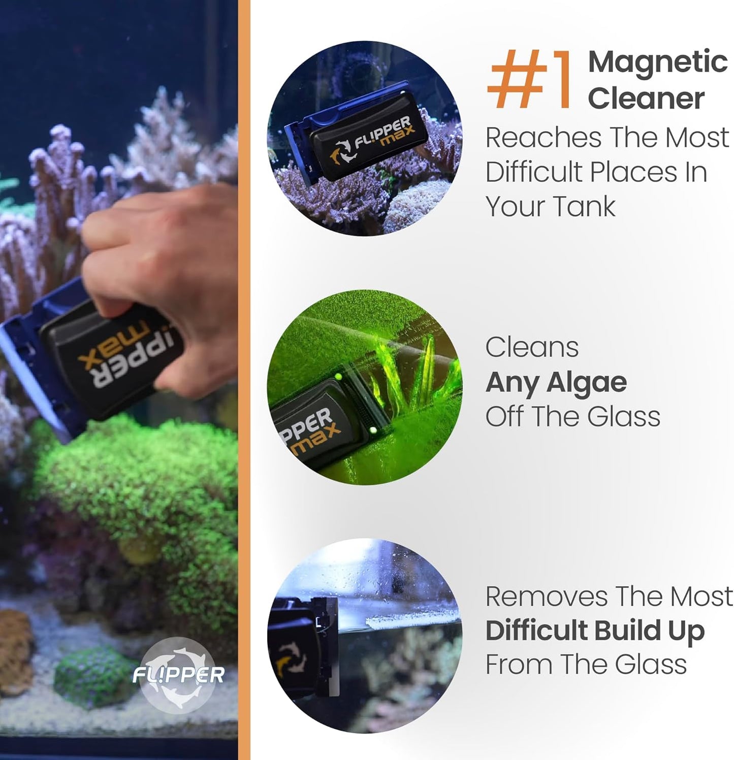 Flipper MAX Stainless Steel Replacement Blades 2 Pack - Replacement Blades