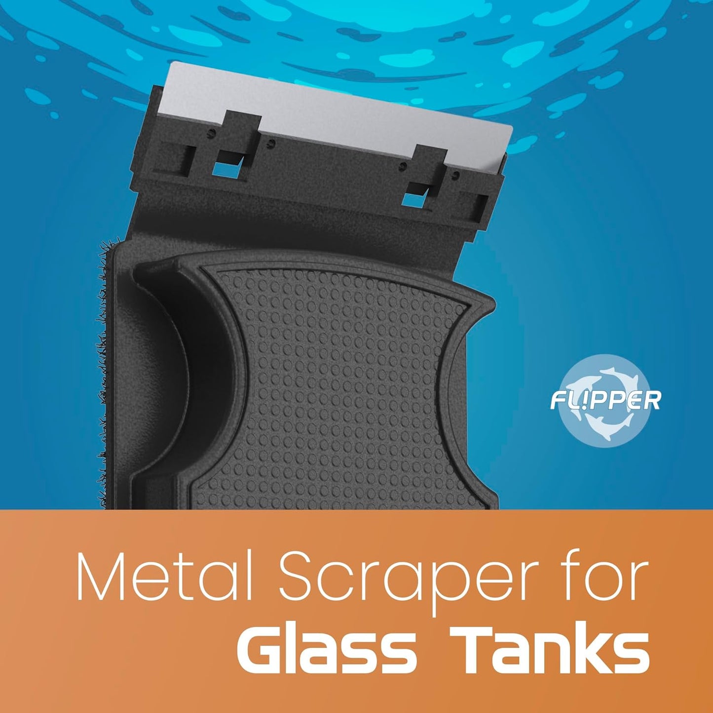 Flipper Nano Aquarium Cleaner Stainless Steel Replacement Blades 2 Pack - Replacement Blades